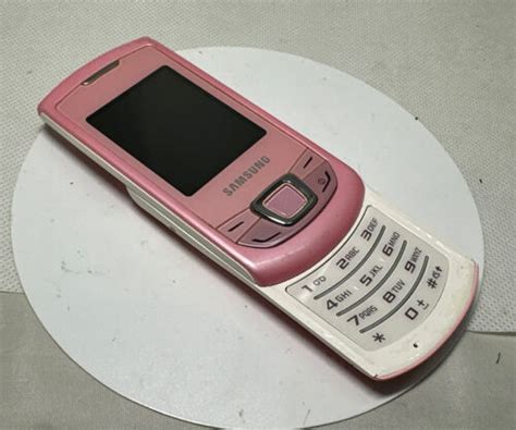 Samsung Monte Slide GT E2550 Pink Unlocked Mobile Phone