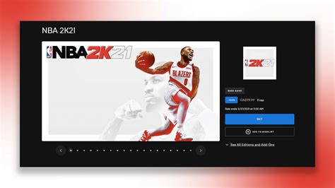 Nba K Is Free On The Epic Games Store On Pc