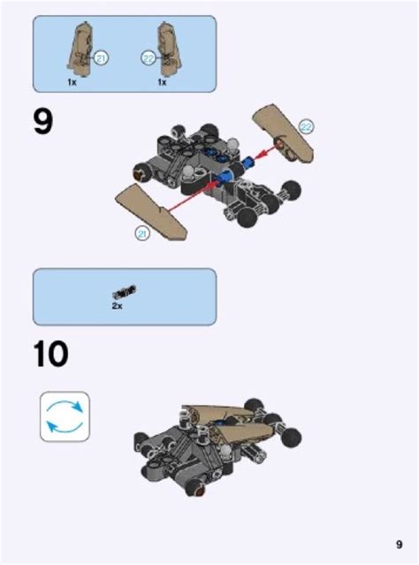 Lego Instructions For Set Rey Star Wars Buildable Figures