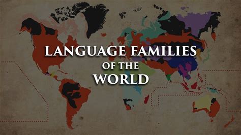 Language Families Of The World Youtube