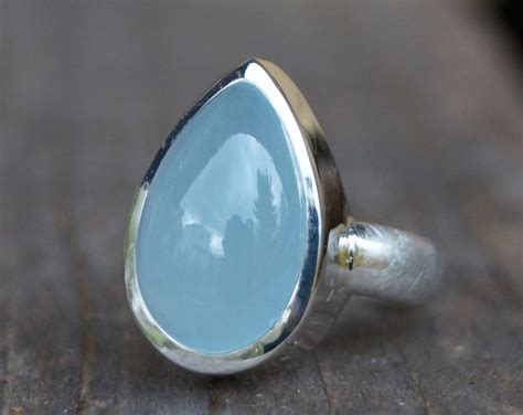 Silber Jugendstil Ring Mit Ovalem Aquamarin Markasiten Etsy De