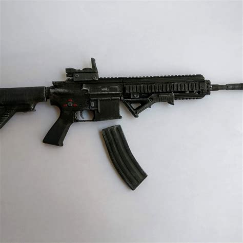 3d Print Of Hk416 M416 14 Scale By Jrdmellow