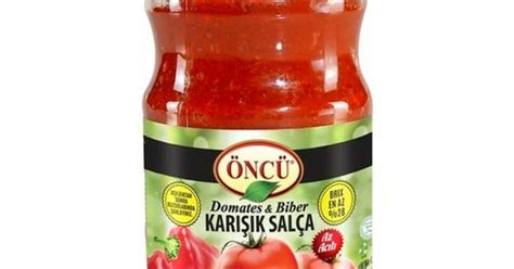Oncu Gr Mixed Tomato And Mild Pepper And Hot Pepper Mixed Paste ÖNCÜ