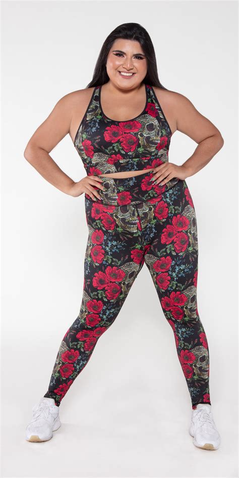 Skulls N Roses Legging Legging Miami Fitwear