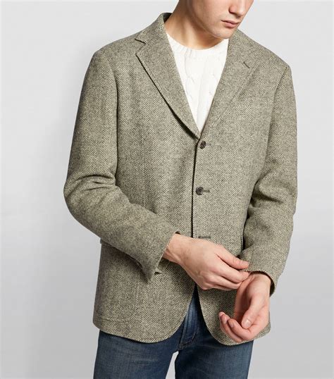 Actualizar 48 Imagen Ralph Lauren Herringbone Tweed Blazer Abzlocal Mx