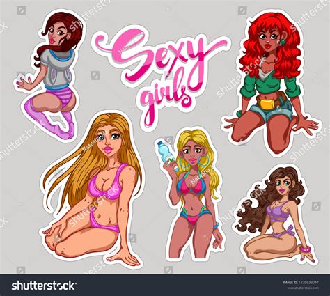 Blonde Girls Tits Over 55 Royalty Free Licensable Stock Illustrations Drawings Shutterstock