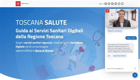 On Line Salute Toscana It Portale Unico E Intelligenza Artificiale Per