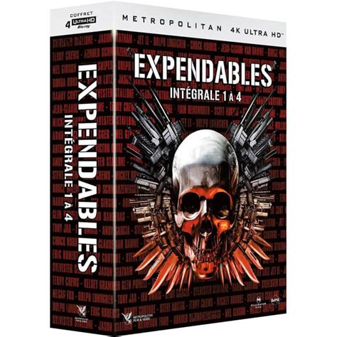 Expendables Coffret Blu Ray 4k Intégrale Breakforbuzz