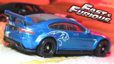 Hot Wheels Jaguar XE SV Project 8 Fast Furious Premium Full Force