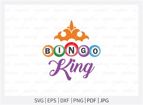 Bingo King Svg, Bingo Queen Svg, Bingo King And Queen Svg, Bingo Svg ...