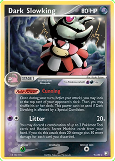 Dark Slowking Ex Team Rocket Returns Pokemon Card