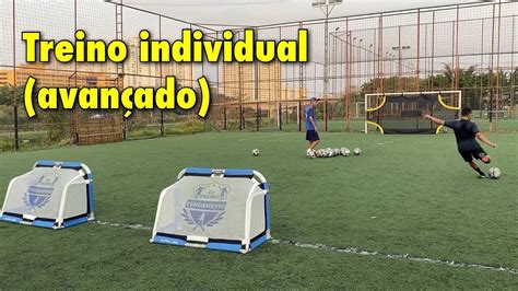 Treino individual de Futebol Avançado YouTube