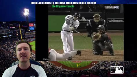 Irish Lad Reacts To The Best WALK OFFs In MLB History Great Game