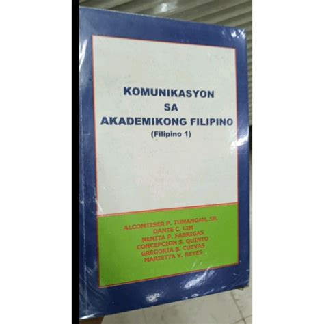 Komunikasyon Sa Akademikong Filipino Filipino 1 Shopee Philippines