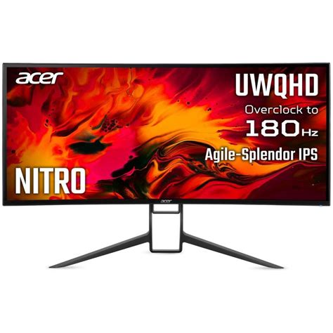 Acer Nitro Xr343ckp Curved Gaming Monitor 864 Cm 34uwqhd Ips Usb C 05ms 180hz Amd