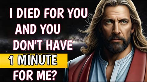 God Says Can You Spare Just 1 Minute For Me God Helps Youtube