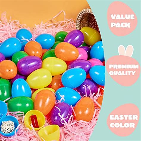 Joyin Pcs Plastic Easter Eggs Empty Easter Eggs Fillable