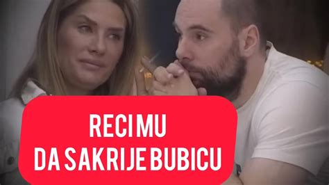 RECI MU DA SAKRIJE BUBICU Isplivao TAJNI RAZGOVOR Zvezdana I Ane Da