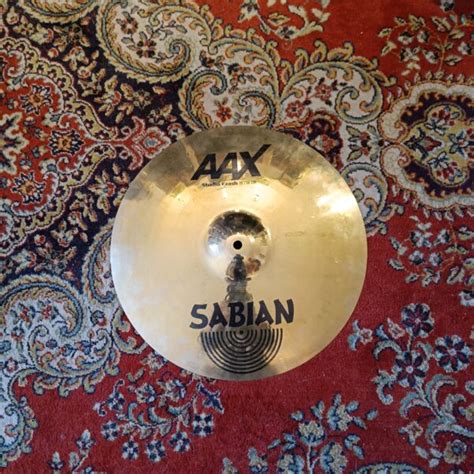 Sabian Aax Studio Crash Batterie Percussion Rimocc Lyon