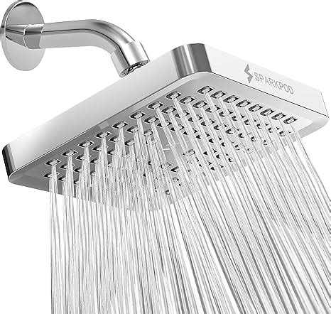 Sparkpod Shower Head High Pressure Rain Premium Quality Luxury