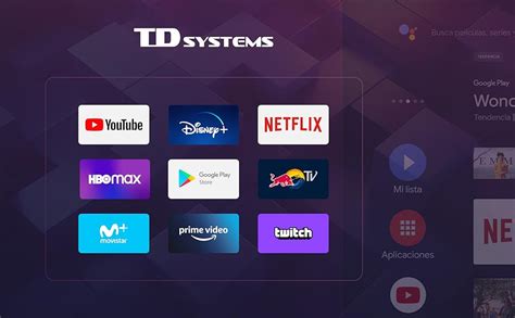 Td Systems Smart Tv Pulgadas Led Hd Televisor Hey Google Official