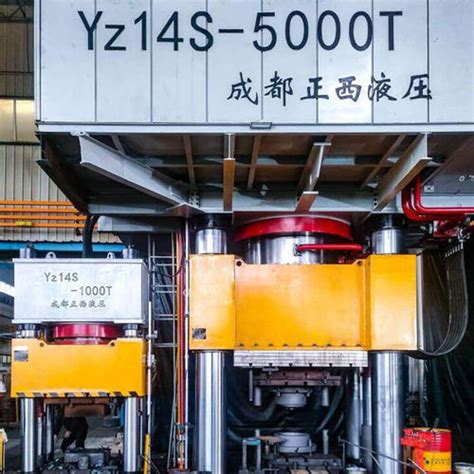 Presse hydraulique Yz14S 5000T Zhengxi Hydraulic à poinçonner