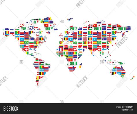 World Map Flags Image & Photo (Free Trial) | Bigstock