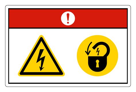 perigo tensão perigosa bloquear sinal de símbolo de energia elétrica no