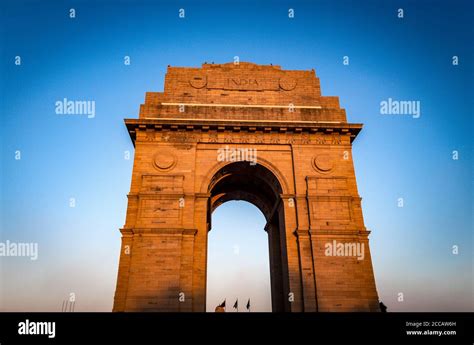 India Gate War Memorial Located In New Delhi India India Gate Is The