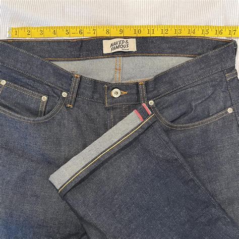 Naked And Famous 14 5oz Dirty Fade Japanese Selvedge Depop