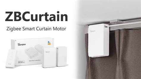 Sonoff Zigbee Smart Curtain Motor Is Coming Youtube