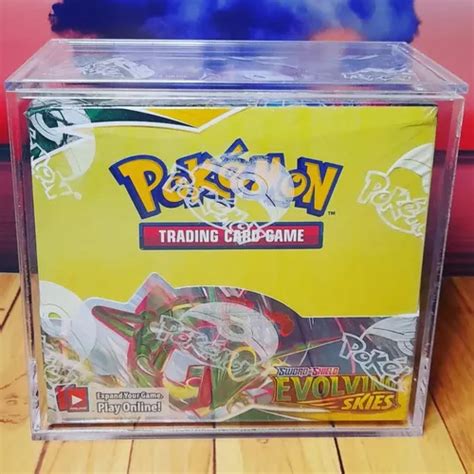 Pokemon Evolving Skies Caja De 36 Con Acrilico Envío gratis