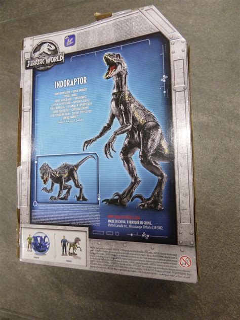 JURASSIC WORLD FIGURKA INDORAPTOR MATTEL FVW27 7756239247 Oficjalne