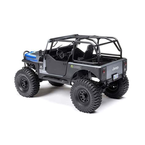 Axial 1 10 SCX10 III Jeep CJ 7 4WD Brushed RTR Grey Entretem