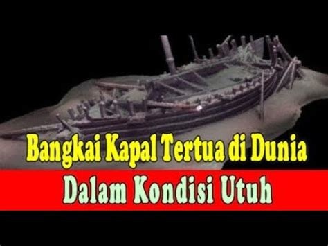 Ditemukan Di Laut Hitam Bangkai Kapal Tertua Di Dunia Dalam Kondisi