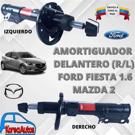 Amortiguador Delantero R L Ford Fiesta Mazda