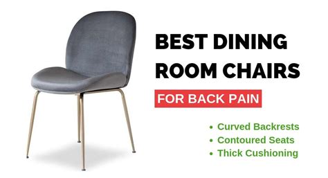 Best Dining Room Chairs For Bad Back Edition Ergonomic Trends