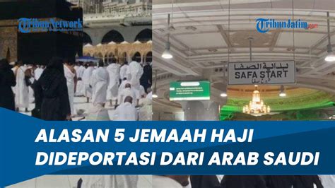 GAGAL IBADAH HAJI Begini Alasan 5 Jemaah Haji Asal Indonesia Terpaksa