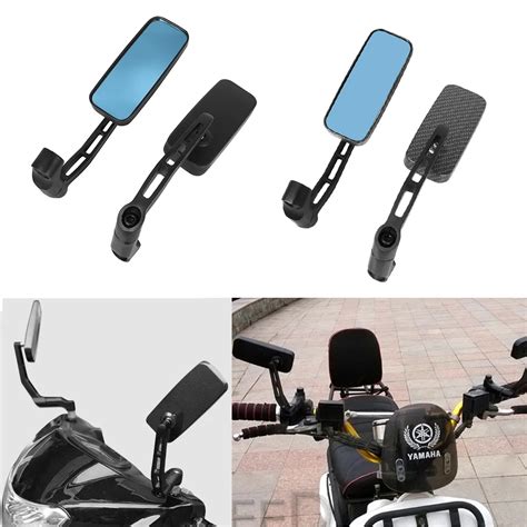 Universal Side Mirror Rear View Mirrors Motorcycle Mirror Alloy CNC