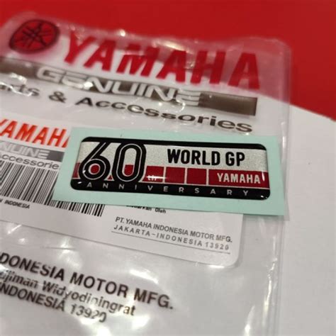 Yamaha Genuine Th Anniversary Emblem Lazada Ph