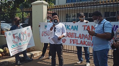 Lenyap Dari Pendataan Penerima Ganti Rugi Tol Cijago Bpn Di Demo Masa