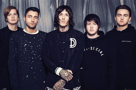 Bring Me The Horizon Band Official Poster Official Merchandise Size