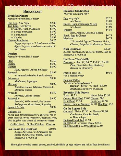 Online Menu Of Las Brasas Restaurant Woodbridge Connecticut 06525