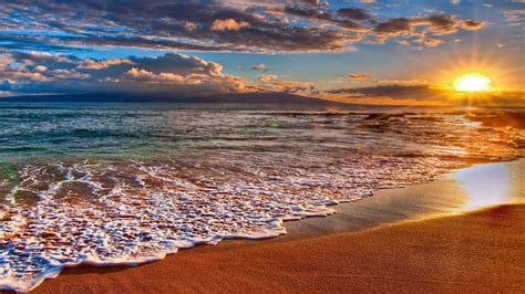 Tierra Naturaleza Amanecer Tierra Naturaleza Atardecer Océano Sand