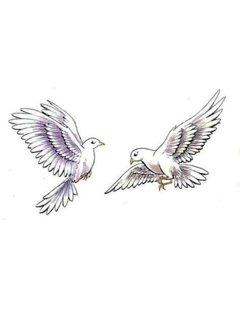 White Doves Tattoo Dove Tattoos Dove Tattoo Animal Tattoos