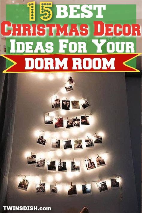 10 Magical Dorm Room Decor Ideas For Christmas Artofit