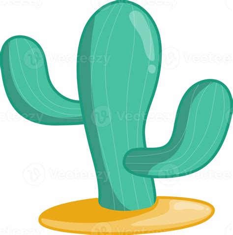 Cacto Plano Cone Png Png