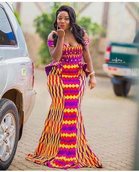 Pin By Anita Anim On Kente Traditional African Clothing African