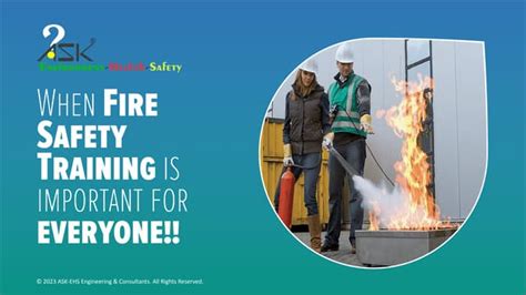 Fire Safety Training Ppt