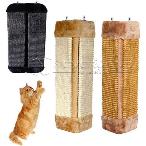 Corner Floor Wall Mounted Scratcher Vertical Sisal Cat Kitten